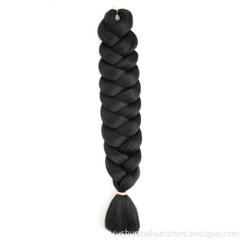 Crochet Braiding hair 41 inch Jumbo Extensions Synthetic Braid Hair Extensions For Women Ombre Two Tone Color colored hair wicks